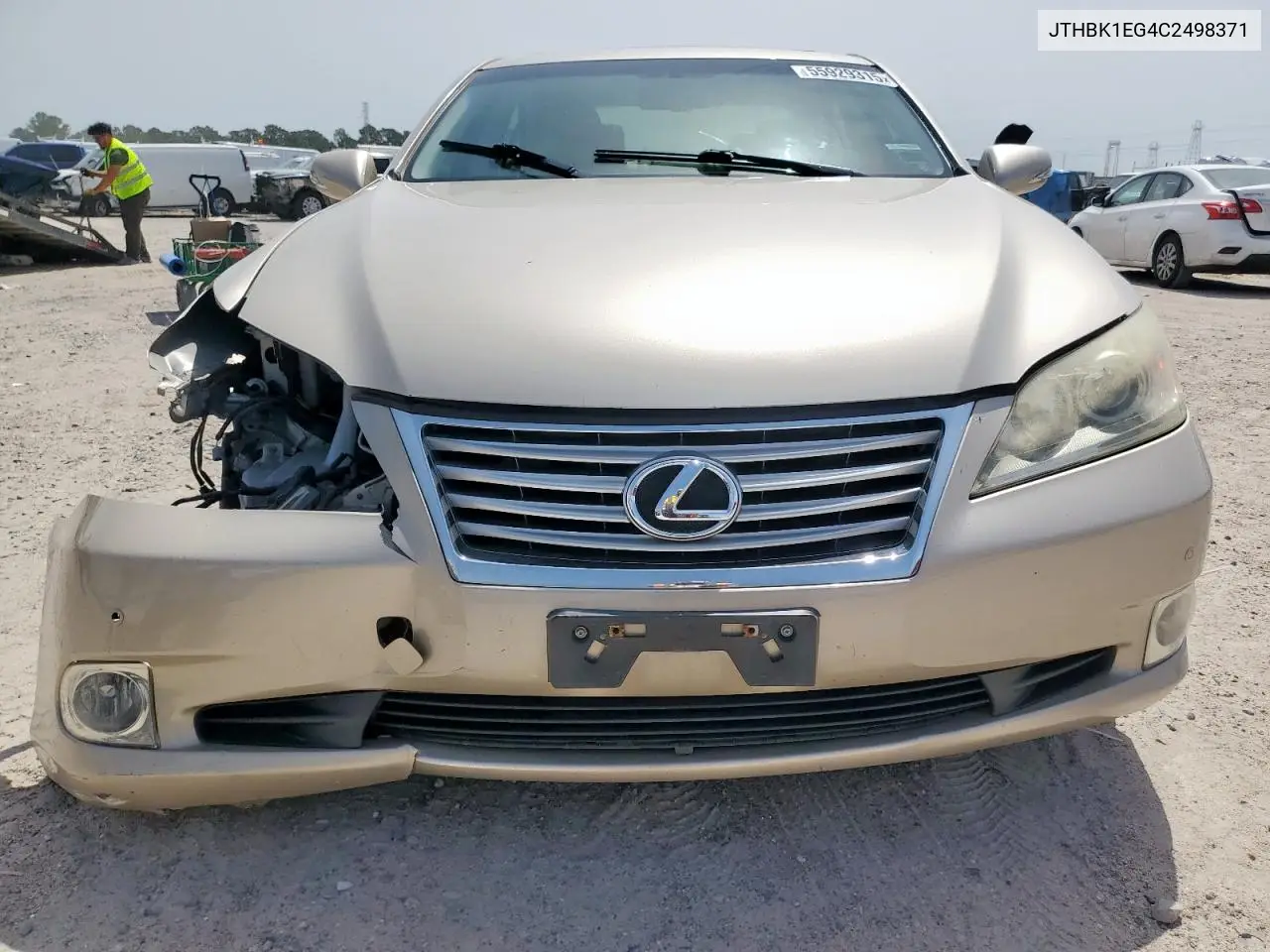 2012 Lexus Es 350 VIN: JTHBK1EG4C2498371 Lot: 55929315