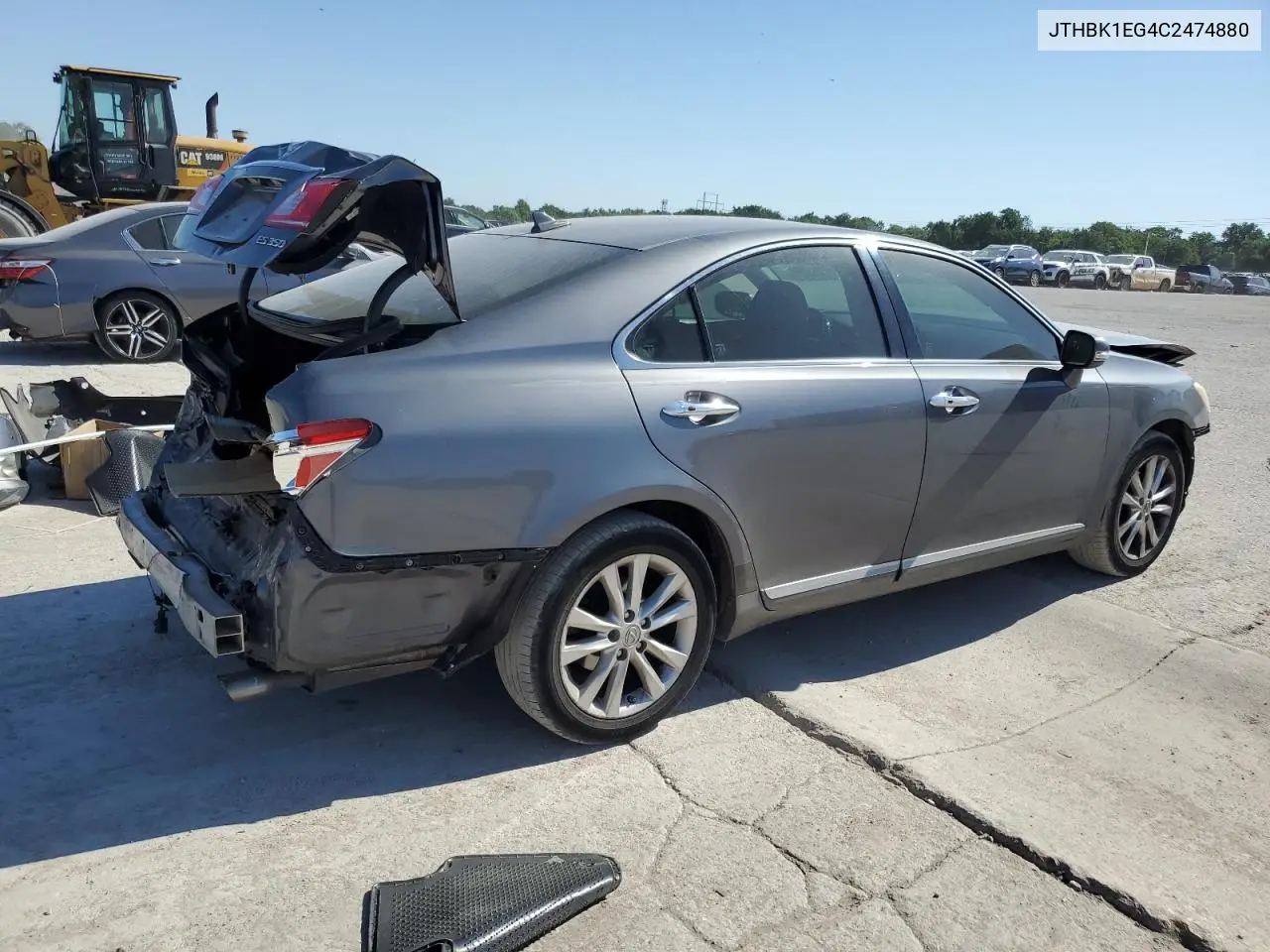 2012 Lexus Es 350 VIN: JTHBK1EG4C2474880 Lot: 56656775