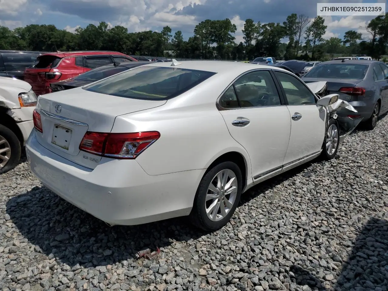 2012 Lexus Es 350 VIN: JTHBK1EG9C2512359 Lot: 62729735