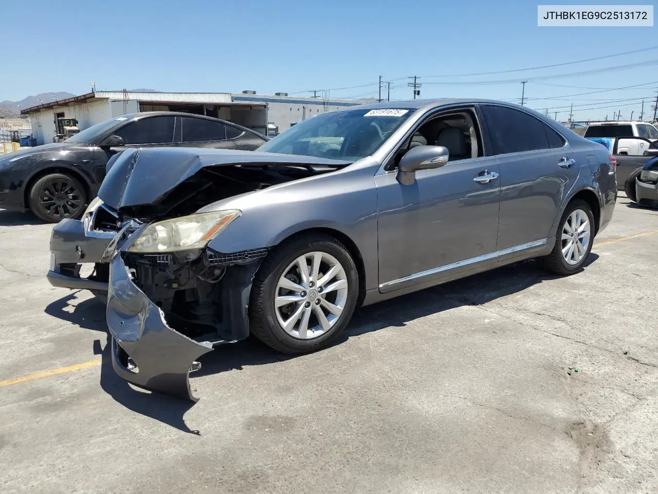 2012 Lexus Es 350 VIN: JTHBK1EG9C2513172 Lot: 63191675