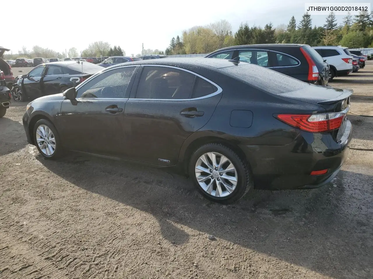 2013 Lexus Es 300H VIN: JTHBW1GG0D2018412 Lot: 56830435