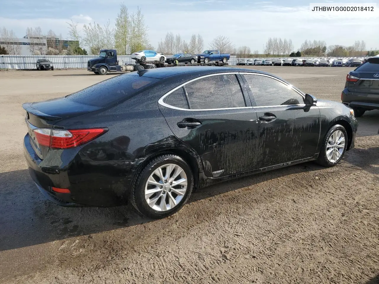 2013 Lexus Es 300H VIN: JTHBW1GG0D2018412 Lot: 56830435