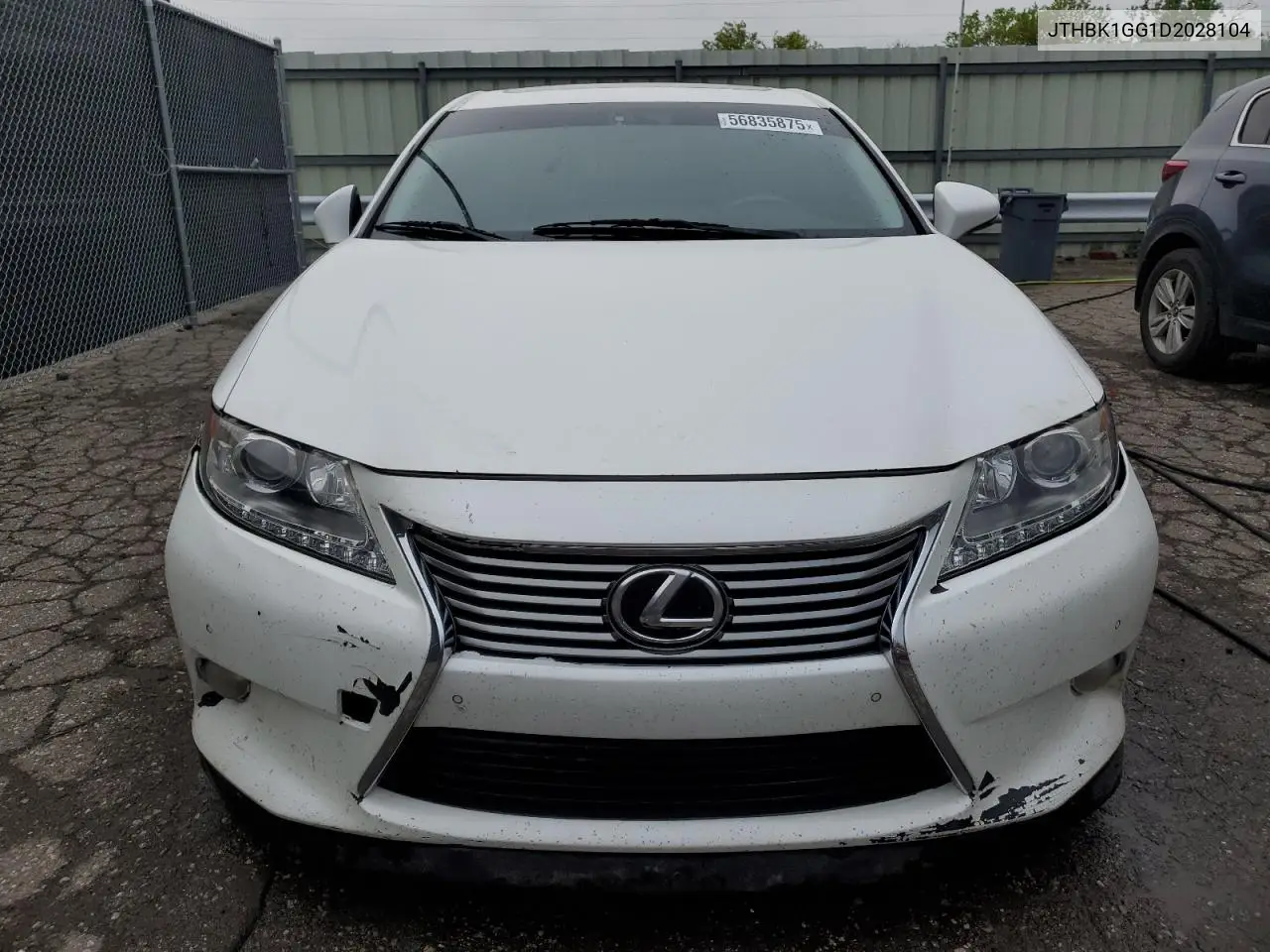 2013 Lexus Es 350 VIN: JTHBK1GG1D2028104 Lot: 56835875