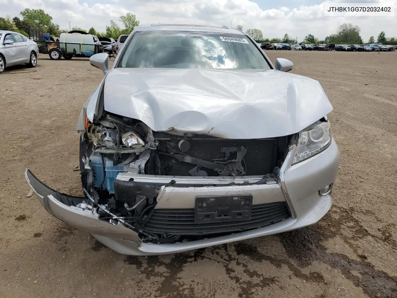 2013 Lexus Es 350 VIN: JTHBK1GG7D2032402 Lot: 56949085
