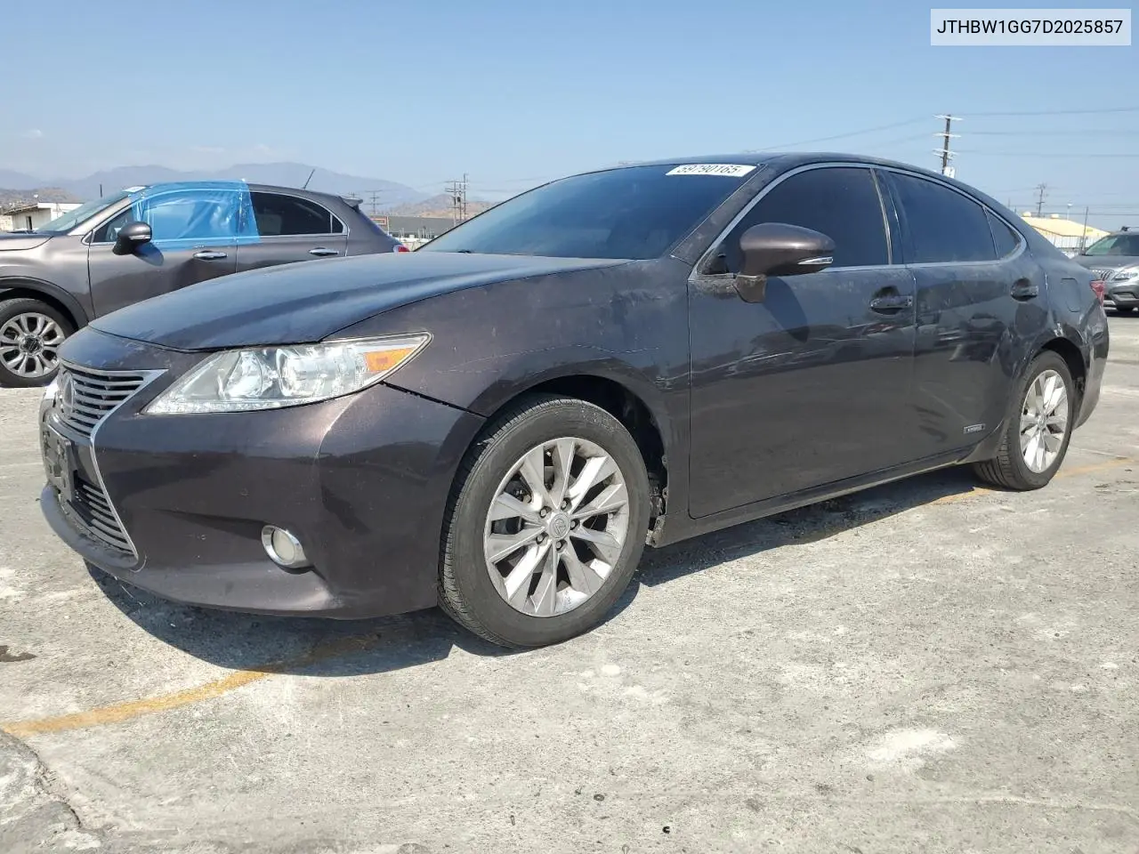2013 Lexus Es 300H VIN: JTHBW1GG7D2025857 Lot: 59790165