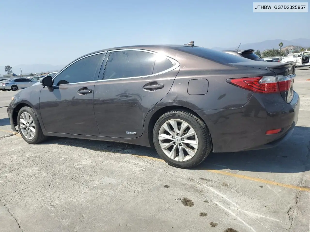 2013 Lexus Es 300H VIN: JTHBW1GG7D2025857 Lot: 59790165