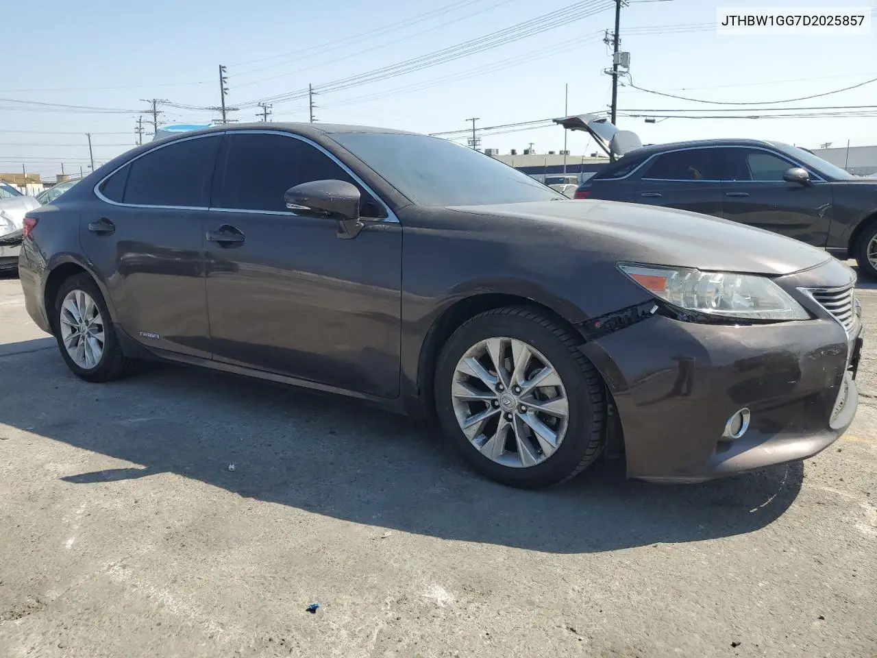 2013 Lexus Es 300H VIN: JTHBW1GG7D2025857 Lot: 59790165
