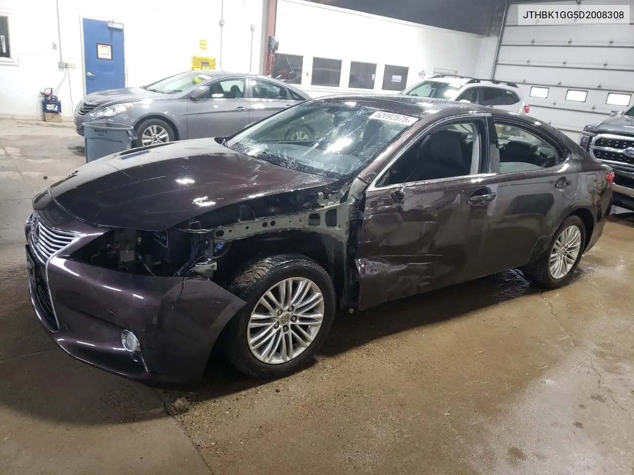 2013 Lexus Es 350 VIN: JTHBK1GG5D2008308 Lot: 62092575