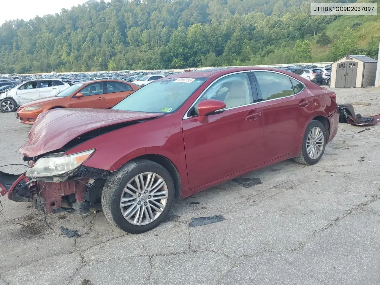 2013 Lexus Es 350 VIN: JTHBK1GG9D2037097 Lot: 62093755