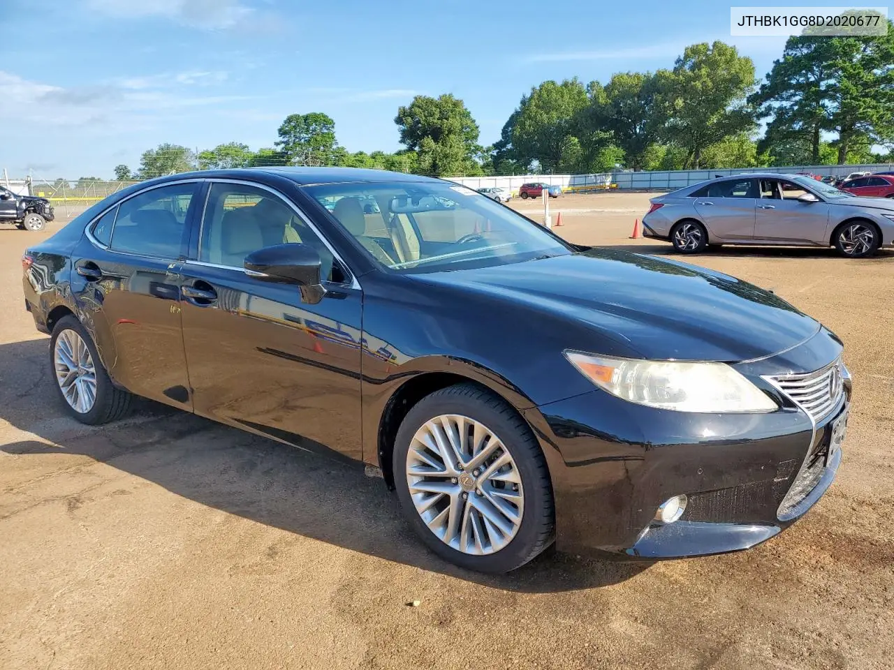 2013 Lexus Es 350 VIN: JTHBK1GG8D2020677 Lot: 62262255