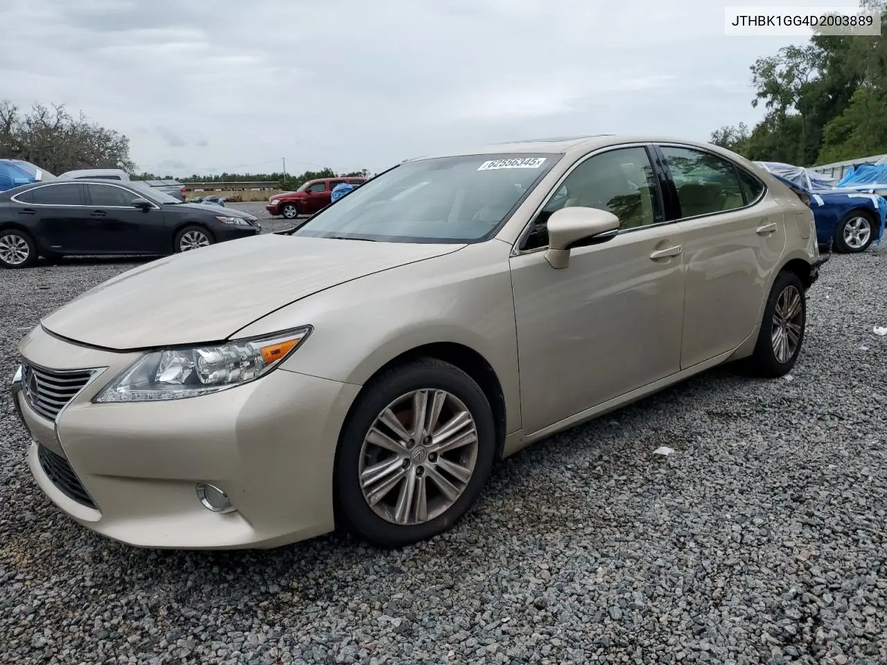 2013 Lexus Es 350 VIN: JTHBK1GG4D2003889 Lot: 62556345