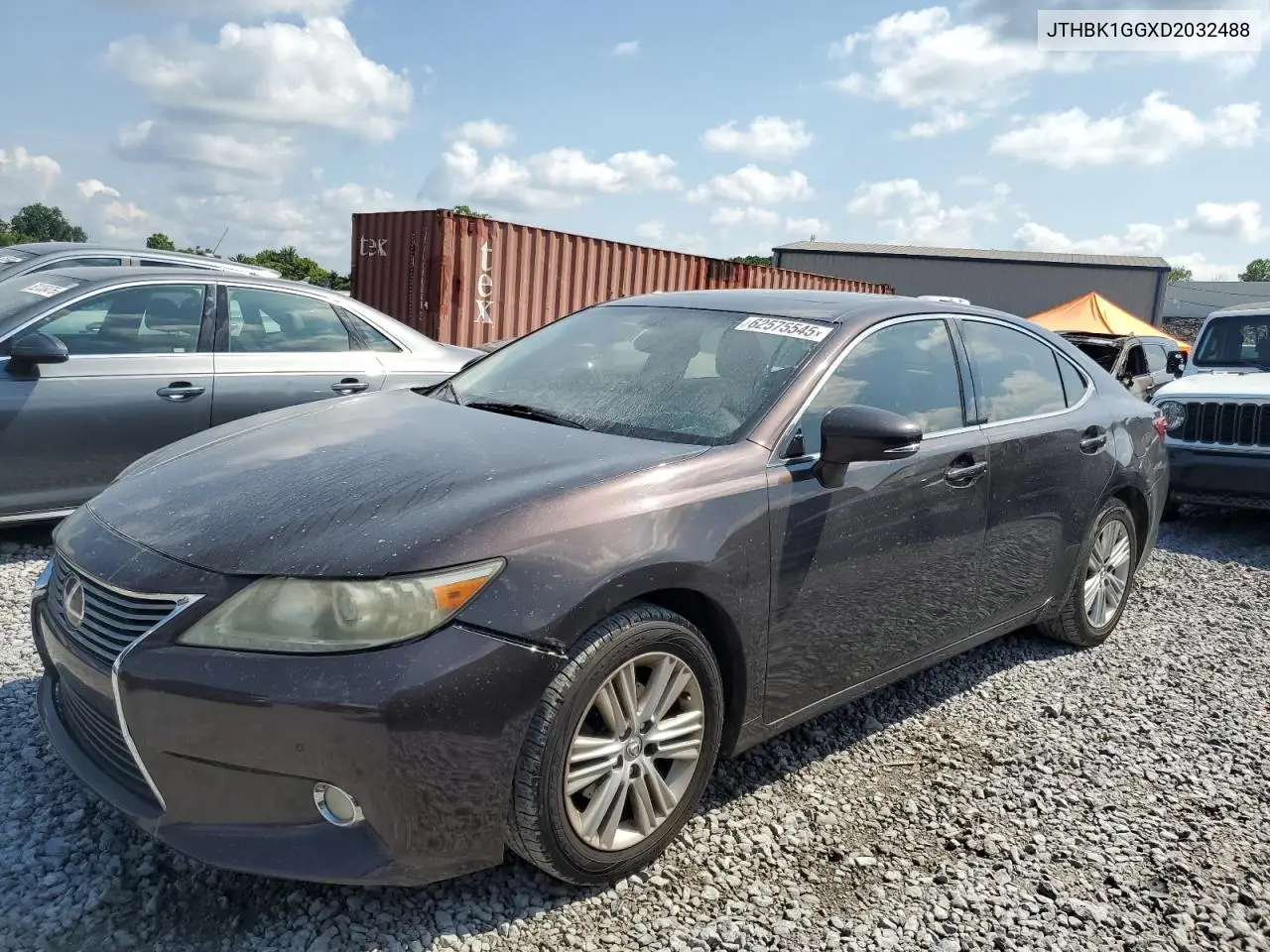 2013 Lexus Es 350 VIN: JTHBK1GGXD2032488 Lot: 62575545
