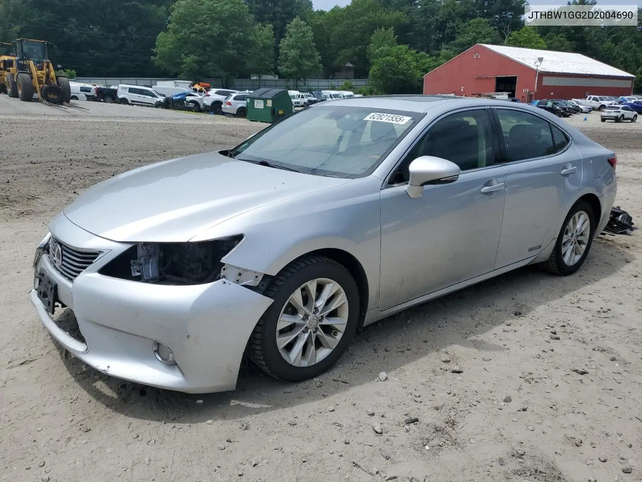 2013 Lexus Es 300H VIN: JTHBW1GG2D2004690 Lot: 62821555