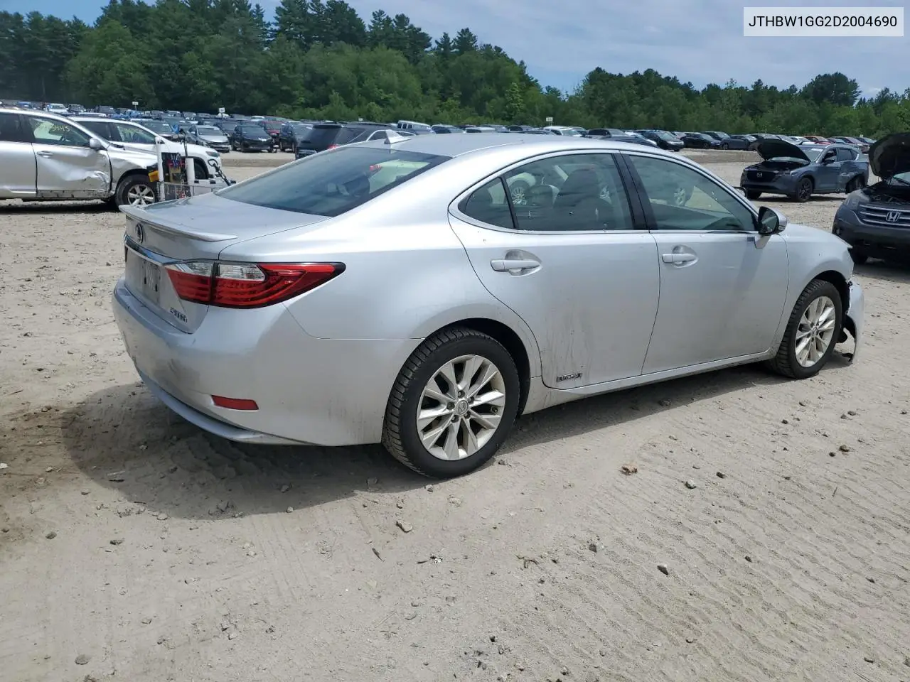 2013 Lexus Es 300H VIN: JTHBW1GG2D2004690 Lot: 62821555