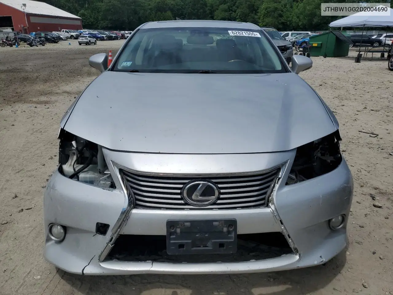 2013 Lexus Es 300H VIN: JTHBW1GG2D2004690 Lot: 62821555