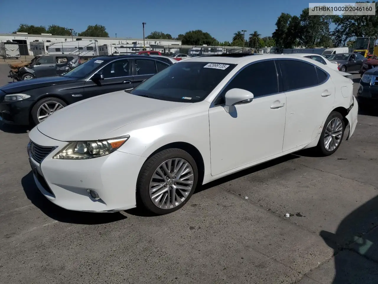 2013 Lexus Es 350 VIN: JTHBK1GG2D2046160 Lot: 62899135