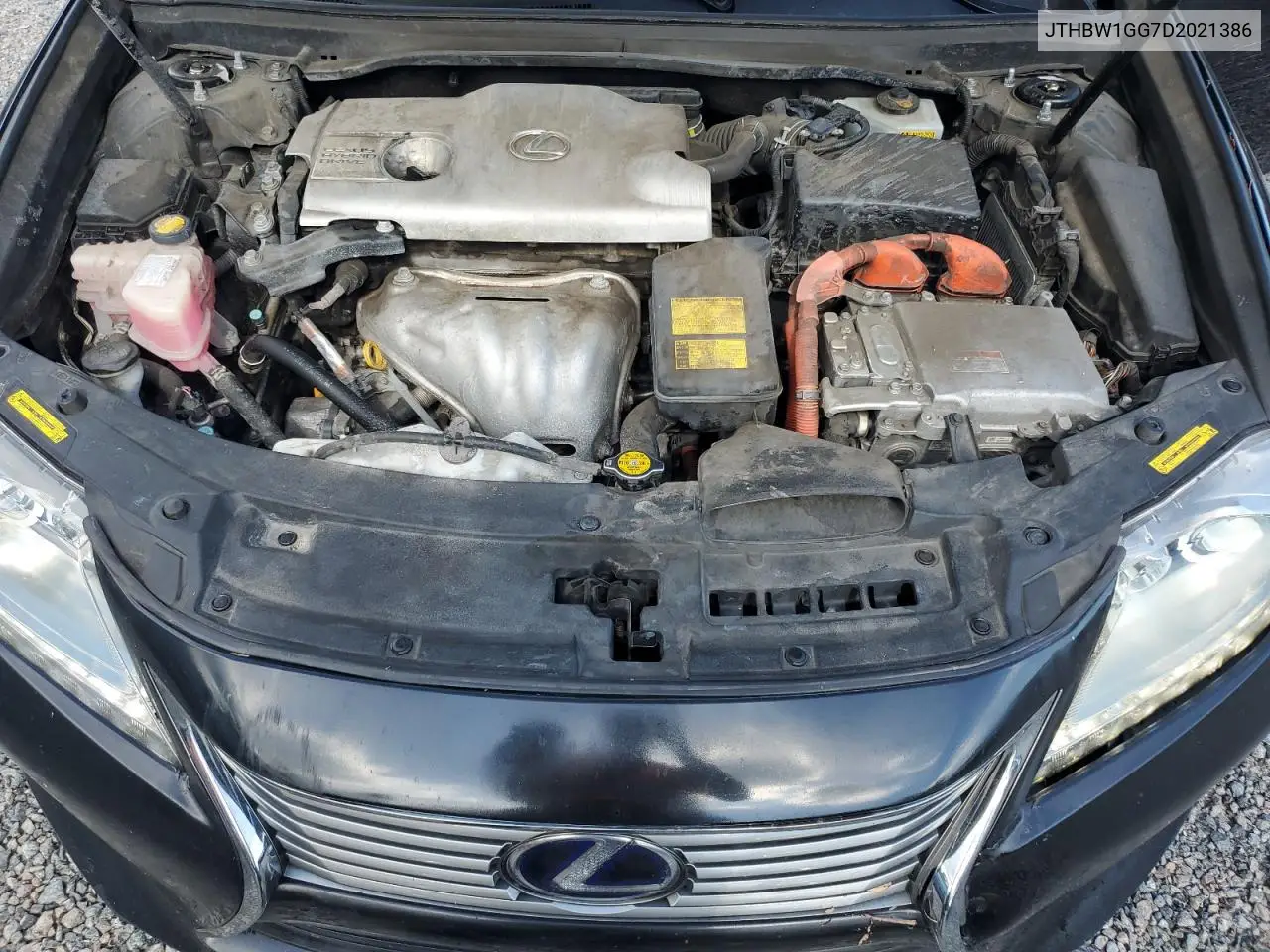 2013 Lexus Es 300H VIN: JTHBW1GG7D2021386 Lot: 62949615