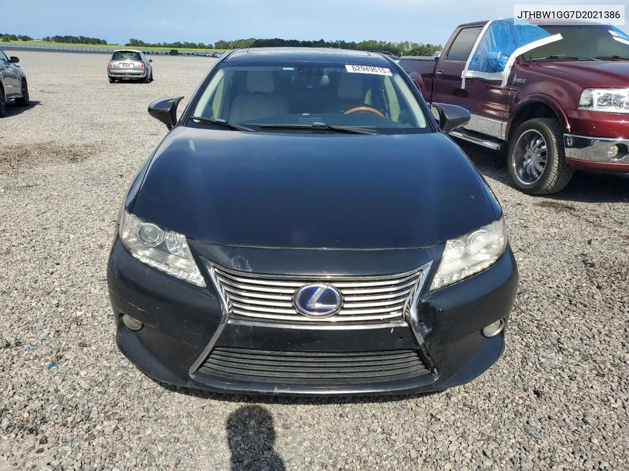 2013 Lexus Es 300H VIN: JTHBW1GG7D2021386 Lot: 62949615