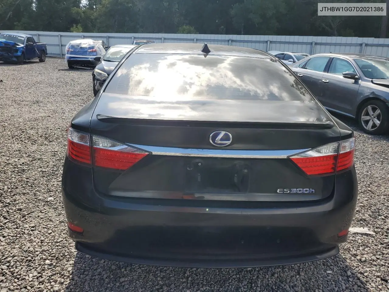 2013 Lexus Es 300H VIN: JTHBW1GG7D2021386 Lot: 62949615
