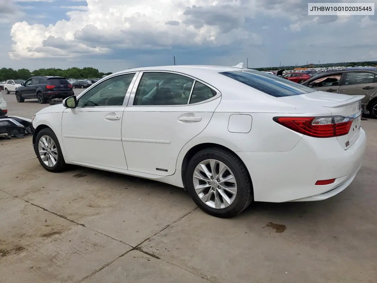 2013 Lexus Es 300H VIN: JTHBW1GG1D2035445 Lot: 63202735