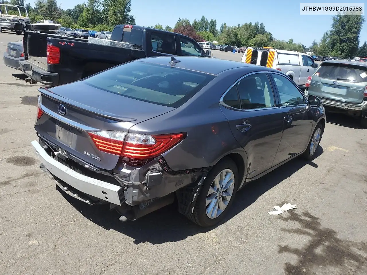 2013 Lexus Es 300H VIN: JTHBW1GG9D2015783 Lot: 65626085