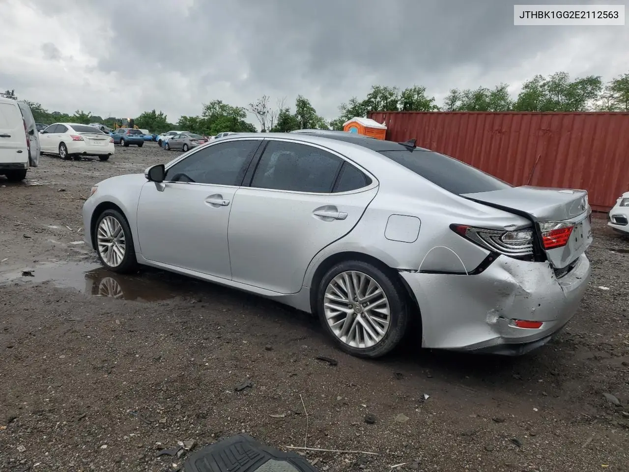 2014 Lexus Es 350 VIN: JTHBK1GG2E2112563 Lot: 56509845