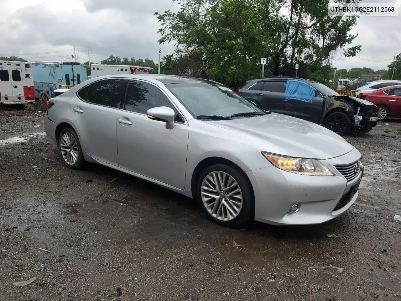 2014 Lexus Es 350 VIN: JTHBK1GG2E2112563 Lot: 56509845