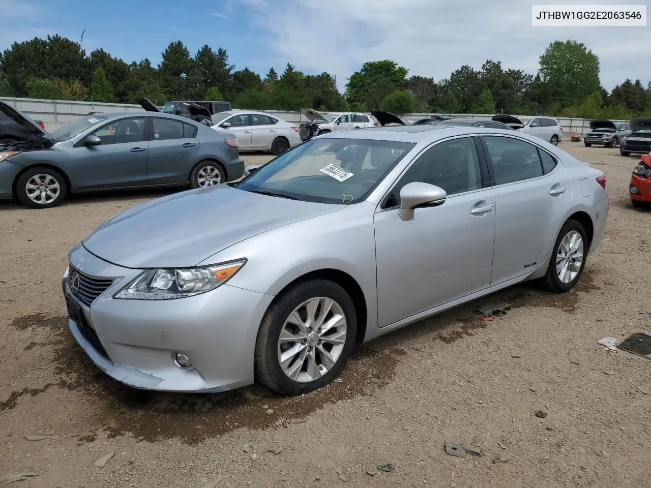 2014 Lexus Es 300H VIN: JTHBW1GG2E2063546 Lot: 56633775