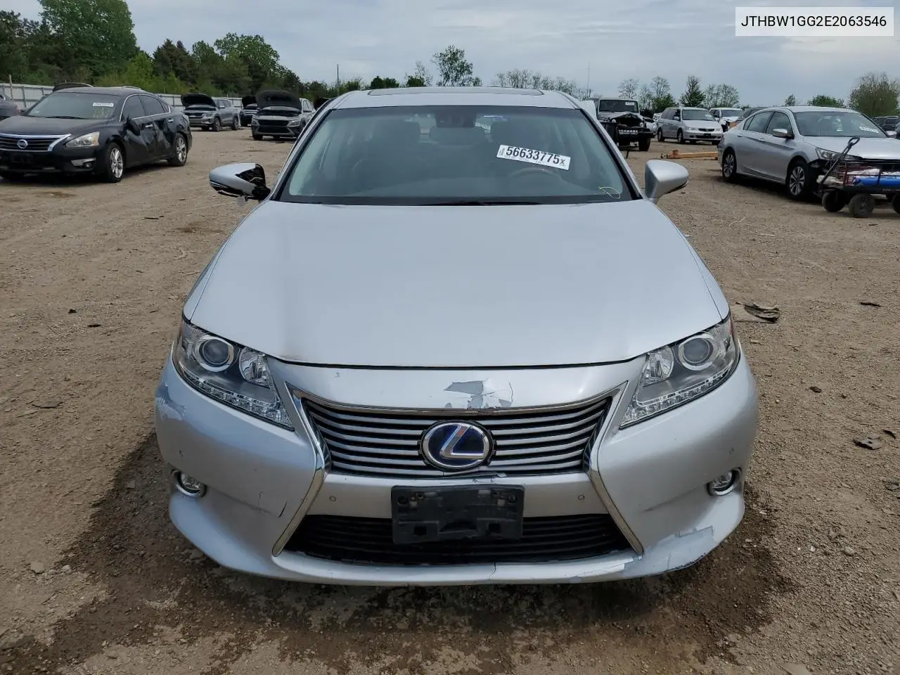 2014 Lexus Es 300H VIN: JTHBW1GG2E2063546 Lot: 56633775