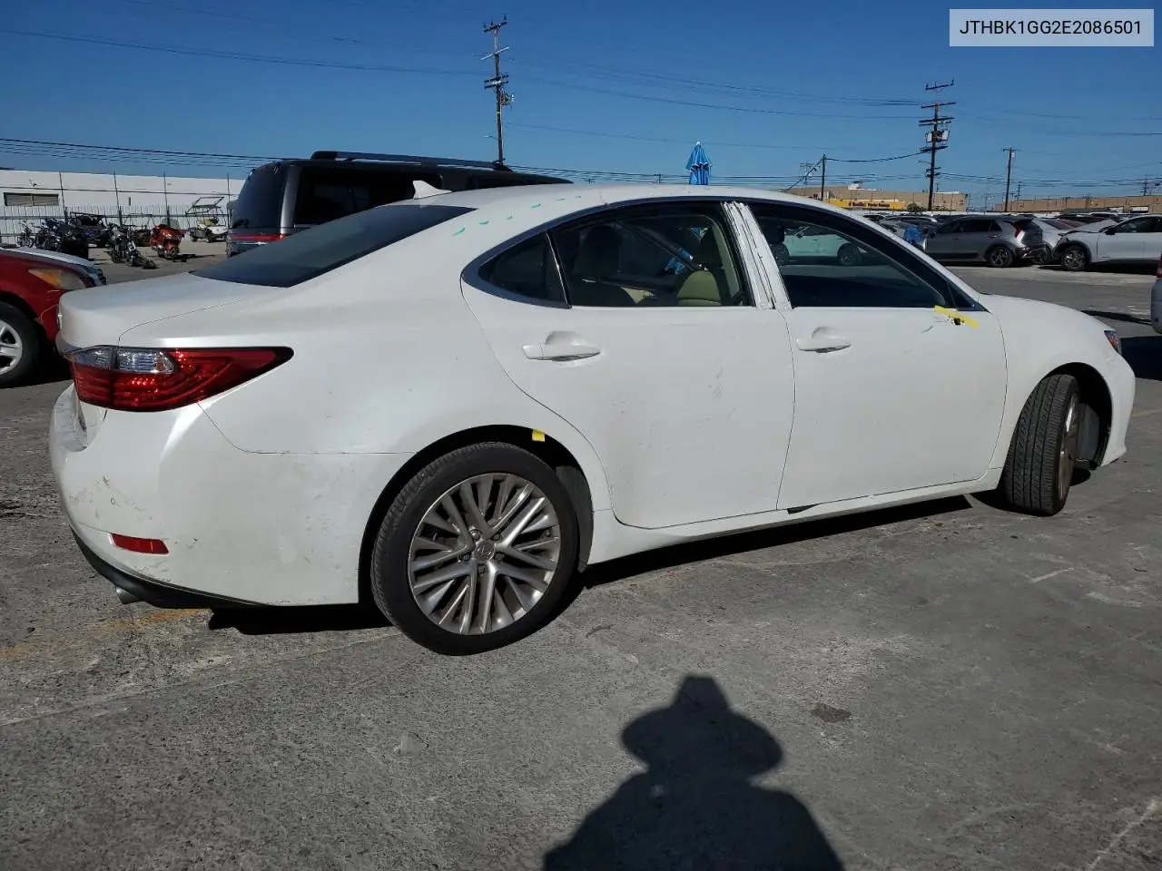 2014 Lexus Es 350 VIN: JTHBK1GG2E2086501 Lot: 57141295