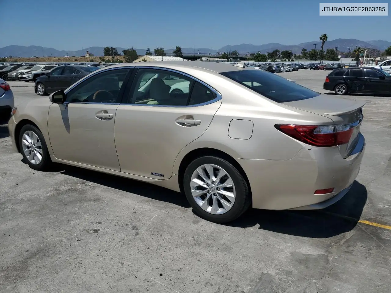 2014 Lexus Es 300H VIN: JTHBW1GG0E2063285 Lot: 59202665