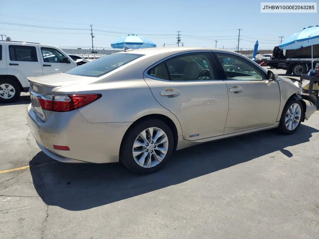 2014 Lexus Es 300H VIN: JTHBW1GG0E2063285 Lot: 59202665