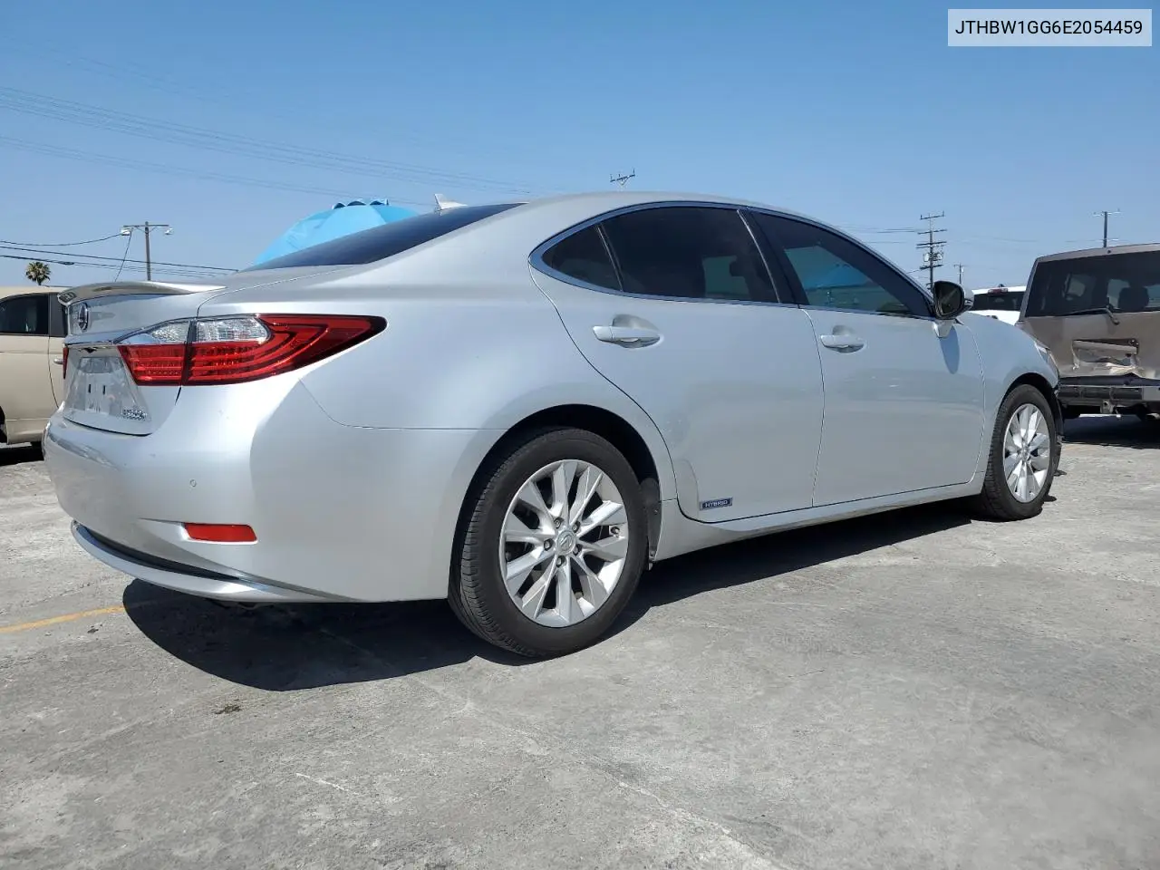 2014 Lexus Es 300H VIN: JTHBW1GG6E2054459 Lot: 62185285