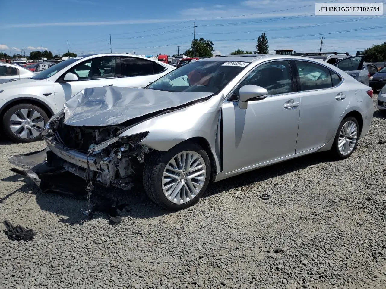 2014 Lexus Es 350 VIN: JTHBK1GG1E2106754 Lot: 62406905