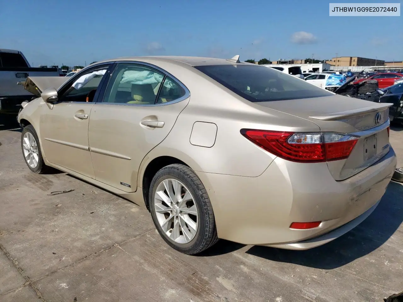 2014 Lexus Es 300H VIN: JTHBW1GG9E2072440 Lot: 66007325