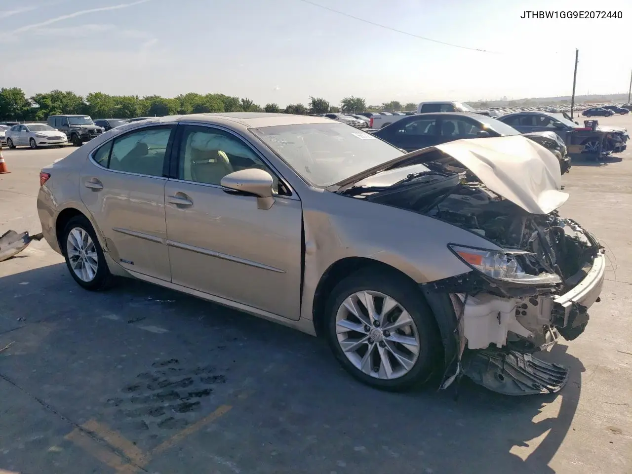 2014 Lexus Es 300H VIN: JTHBW1GG9E2072440 Lot: 66007325