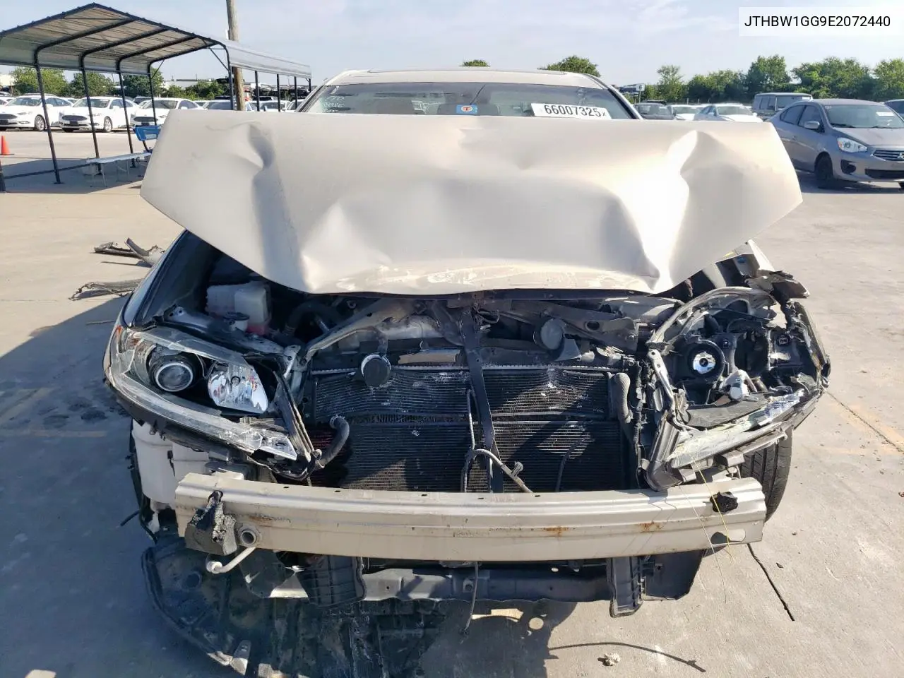 2014 Lexus Es 300H VIN: JTHBW1GG9E2072440 Lot: 66007325