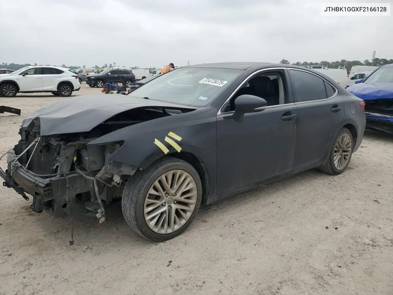 2015 Lexus Es 350 VIN: JTHBK1GGXF2166128 Lot: 51473475
