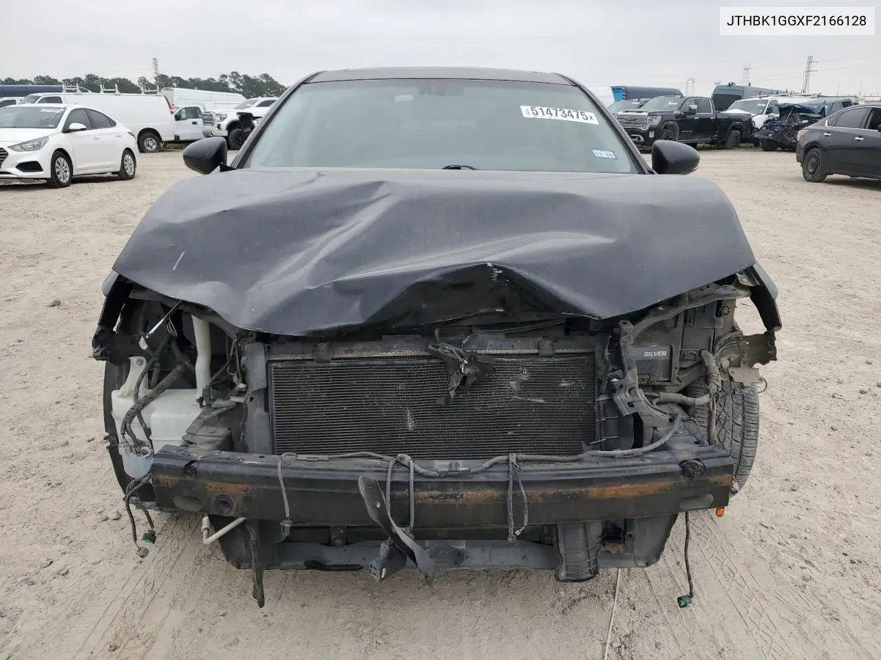 2015 Lexus Es 350 VIN: JTHBK1GGXF2166128 Lot: 51473475