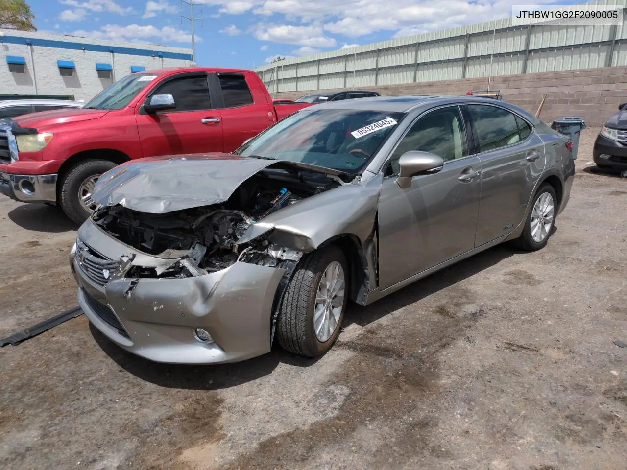 2015 Lexus Es 300H VIN: JTHBW1GG2F2090005 Lot: 55324045