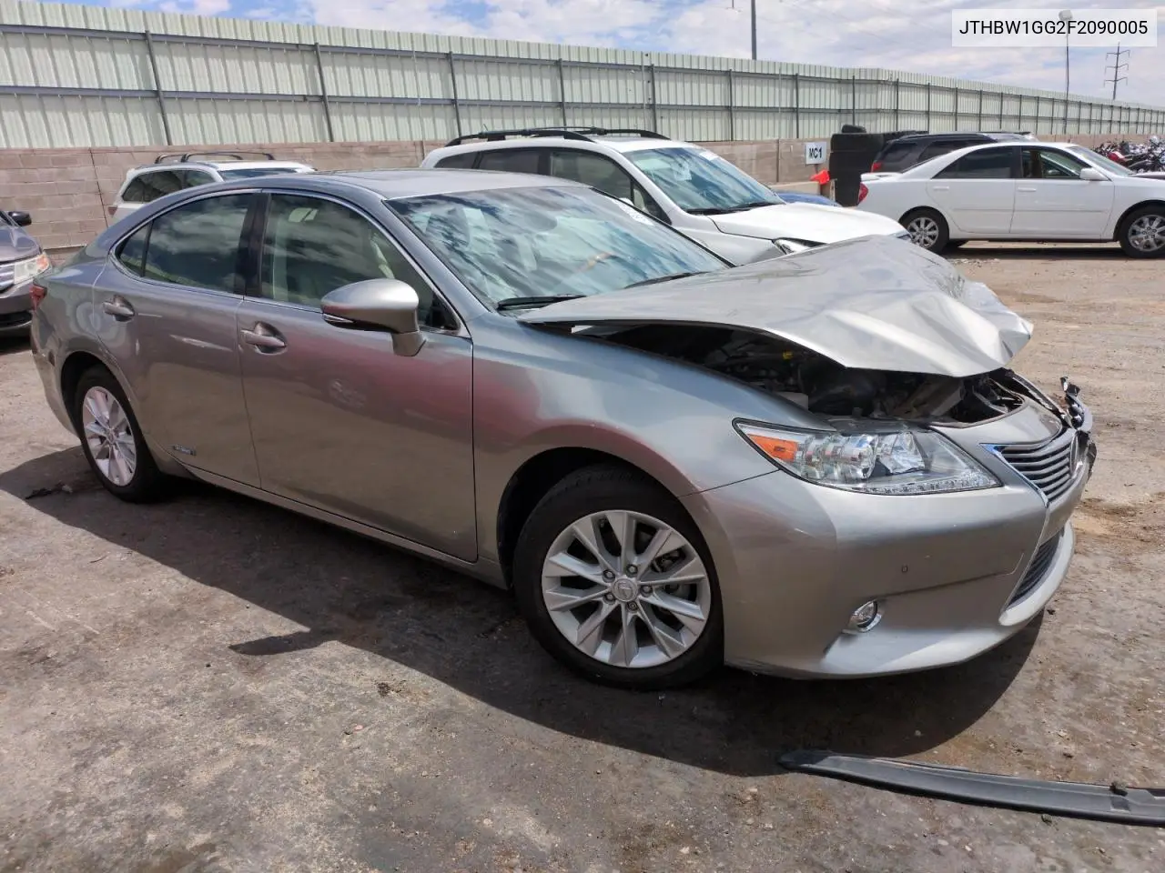 2015 Lexus Es 300H VIN: JTHBW1GG2F2090005 Lot: 55324045