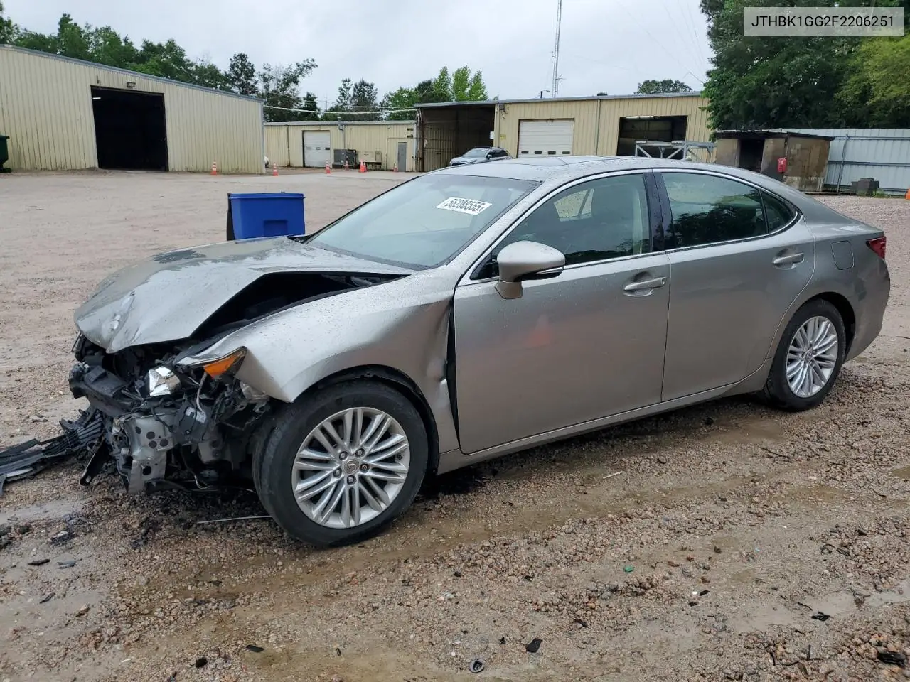 2015 Lexus Es 350 VIN: JTHBK1GG2F2206251 Lot: 56208555