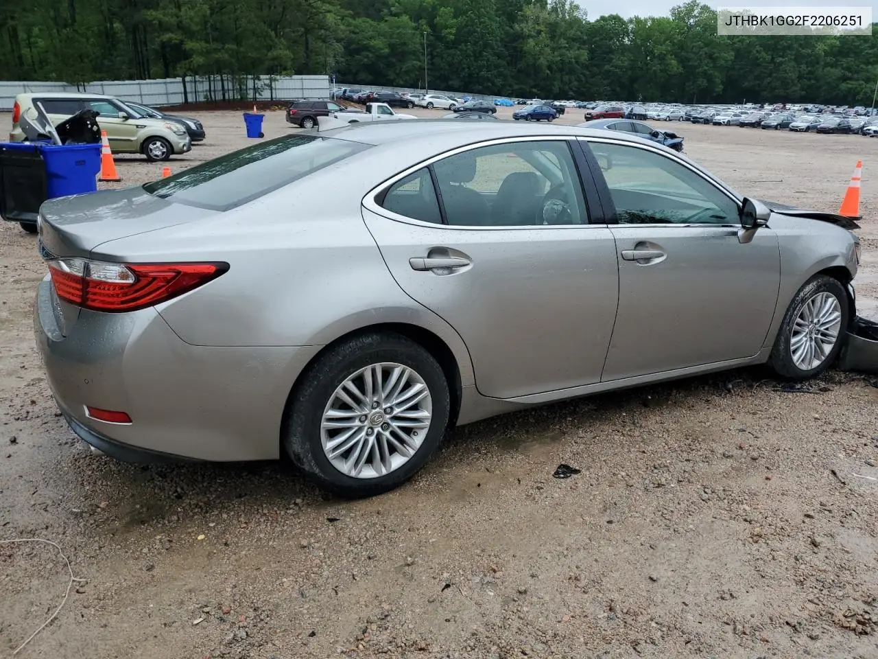 2015 Lexus Es 350 VIN: JTHBK1GG2F2206251 Lot: 56208555