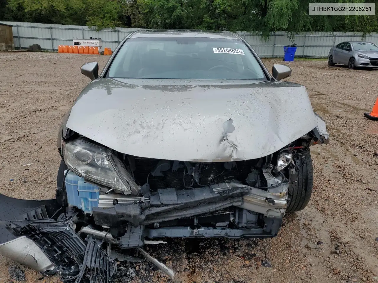 2015 Lexus Es 350 VIN: JTHBK1GG2F2206251 Lot: 56208555