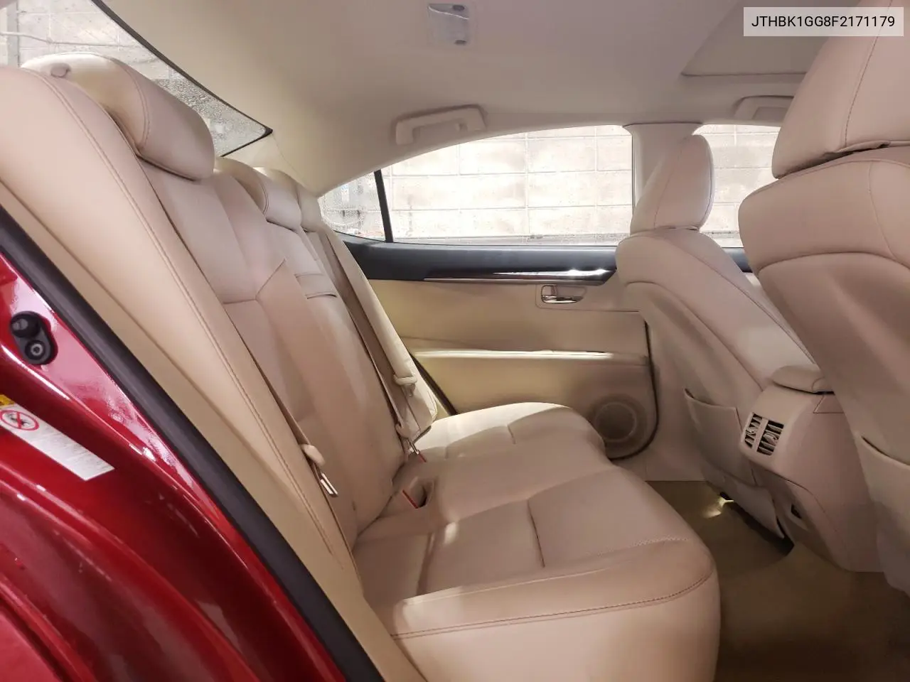 2015 Lexus Es 350 VIN: JTHBK1GG8F2171179 Lot: 62402865