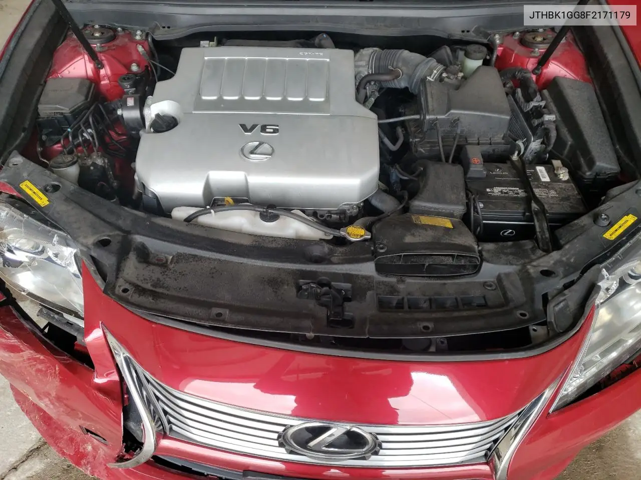 2015 Lexus Es 350 VIN: JTHBK1GG8F2171179 Lot: 62402865