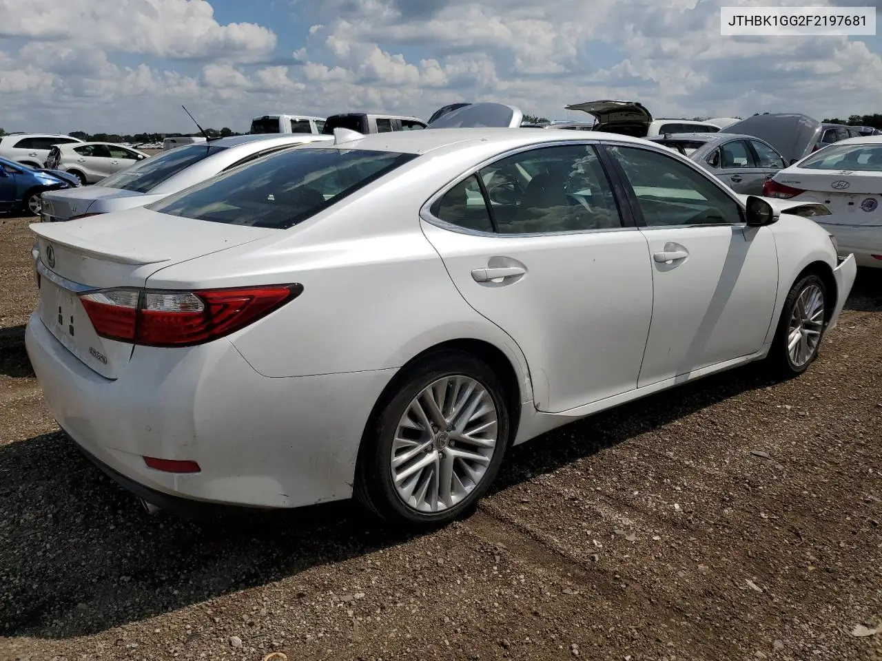 2015 Lexus Es 350 VIN: JTHBK1GG2F2197681 Lot: 62490935