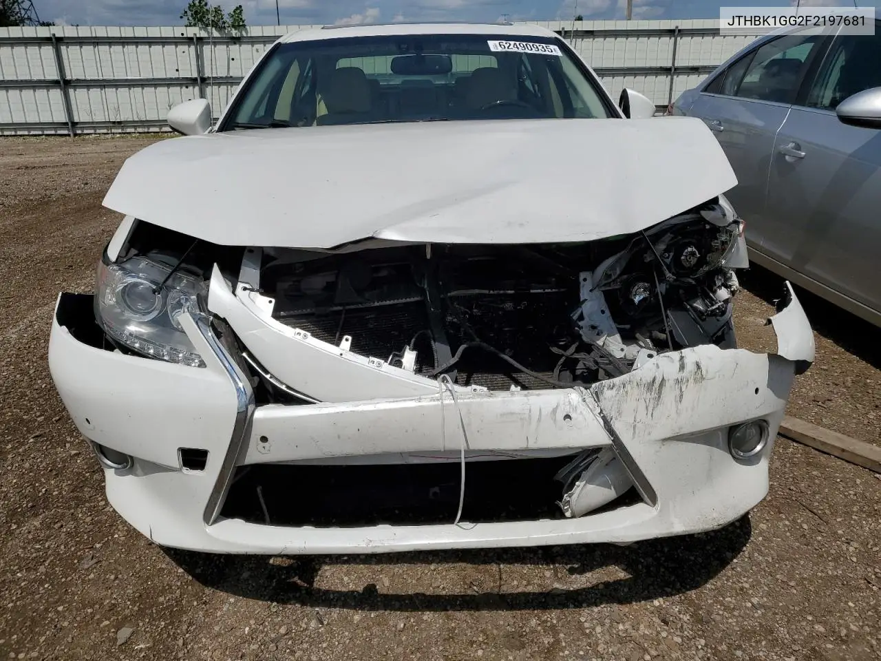 2015 Lexus Es 350 VIN: JTHBK1GG2F2197681 Lot: 62490935