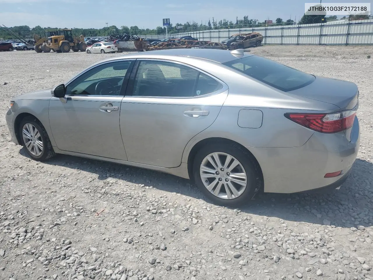 2015 Lexus Es 350 VIN: JTHBK1GG3F2172188 Lot: 62763905