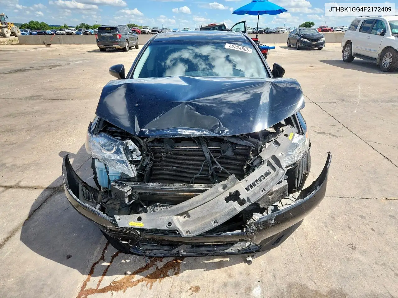 2015 Lexus Es 350 VIN: JTHBK1GG4F2172409 Lot: 62824805